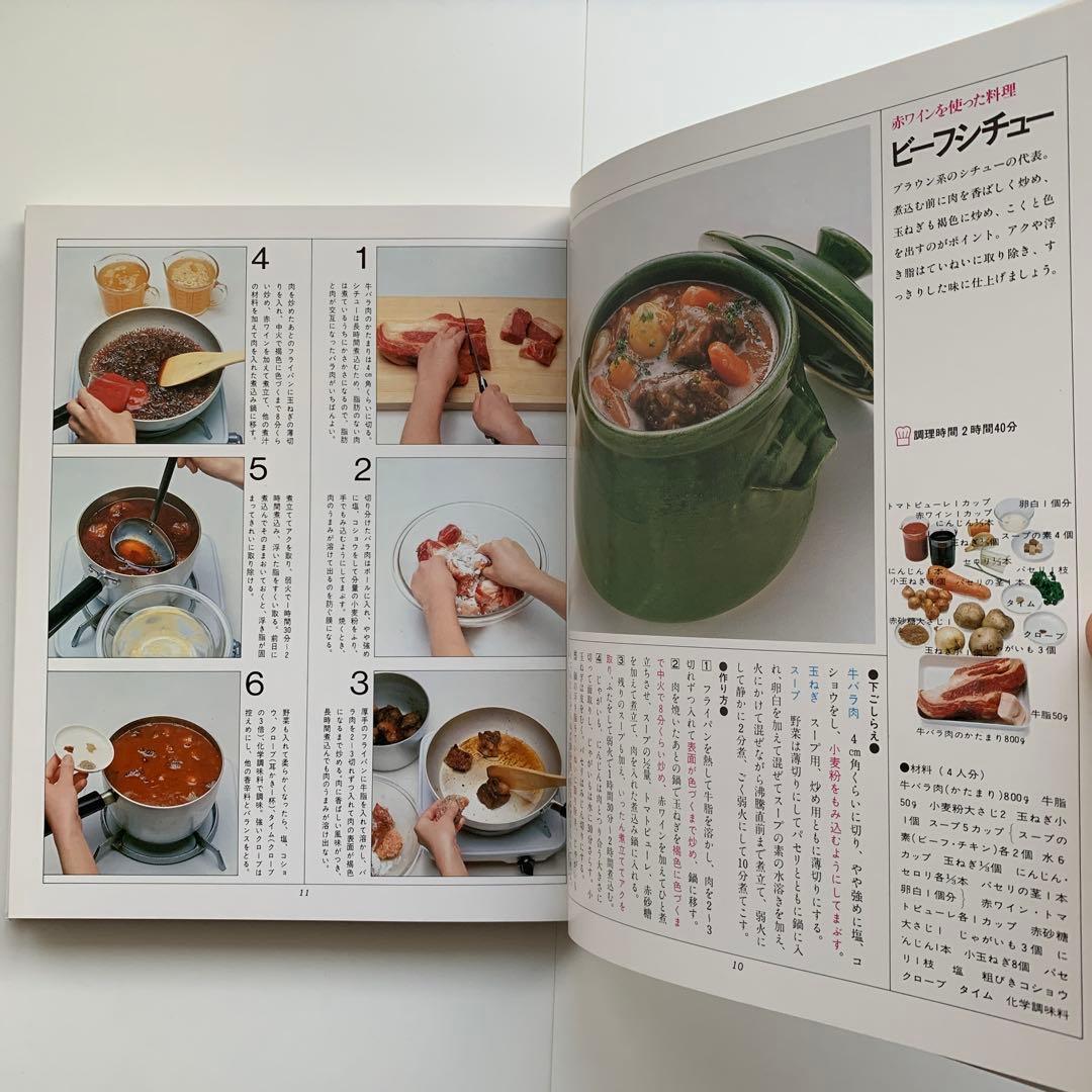 家庭画報 料理教室（21）飲みものと料理（1980年発行）