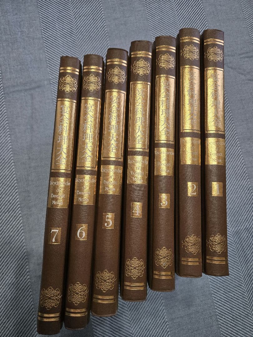 新古宴会料理大全Encyclopedia of Banquet Menus全7巻