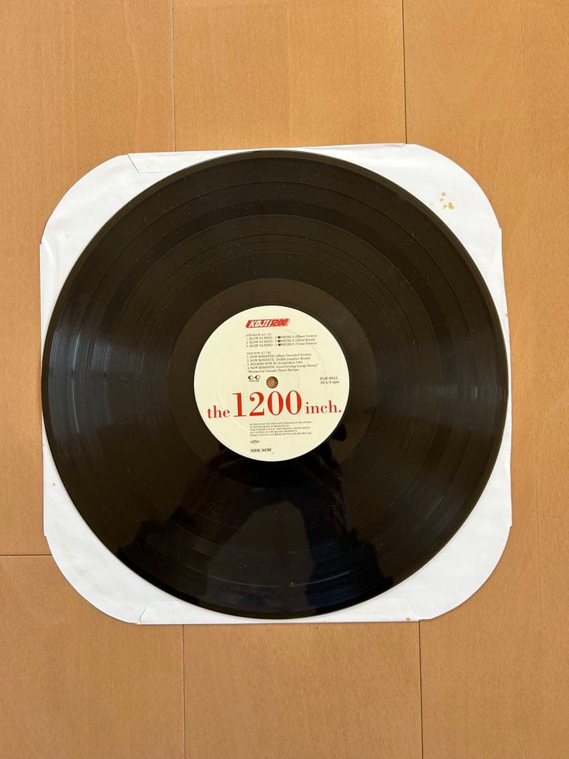 KOJI1200 今田耕司　レコード　ナウロマンティック　【超レア盤】