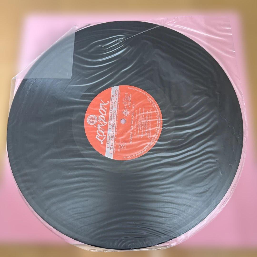 【帯付・180g重量盤】ワーグナー：ワルキューレ第1幕 クナッパーツブッシュ