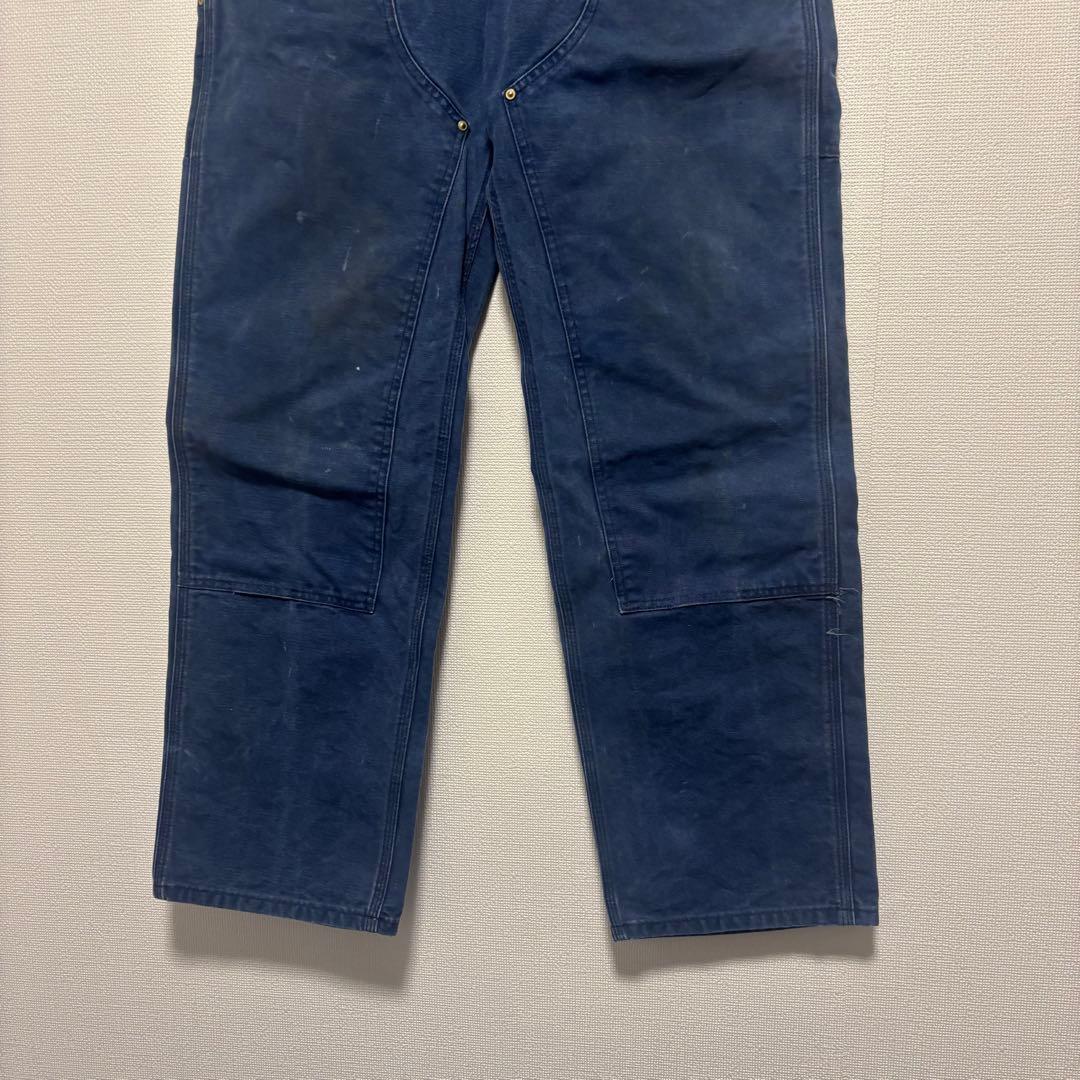 90s carhartt ダブルニーペインターパンツ ネイビー usa製