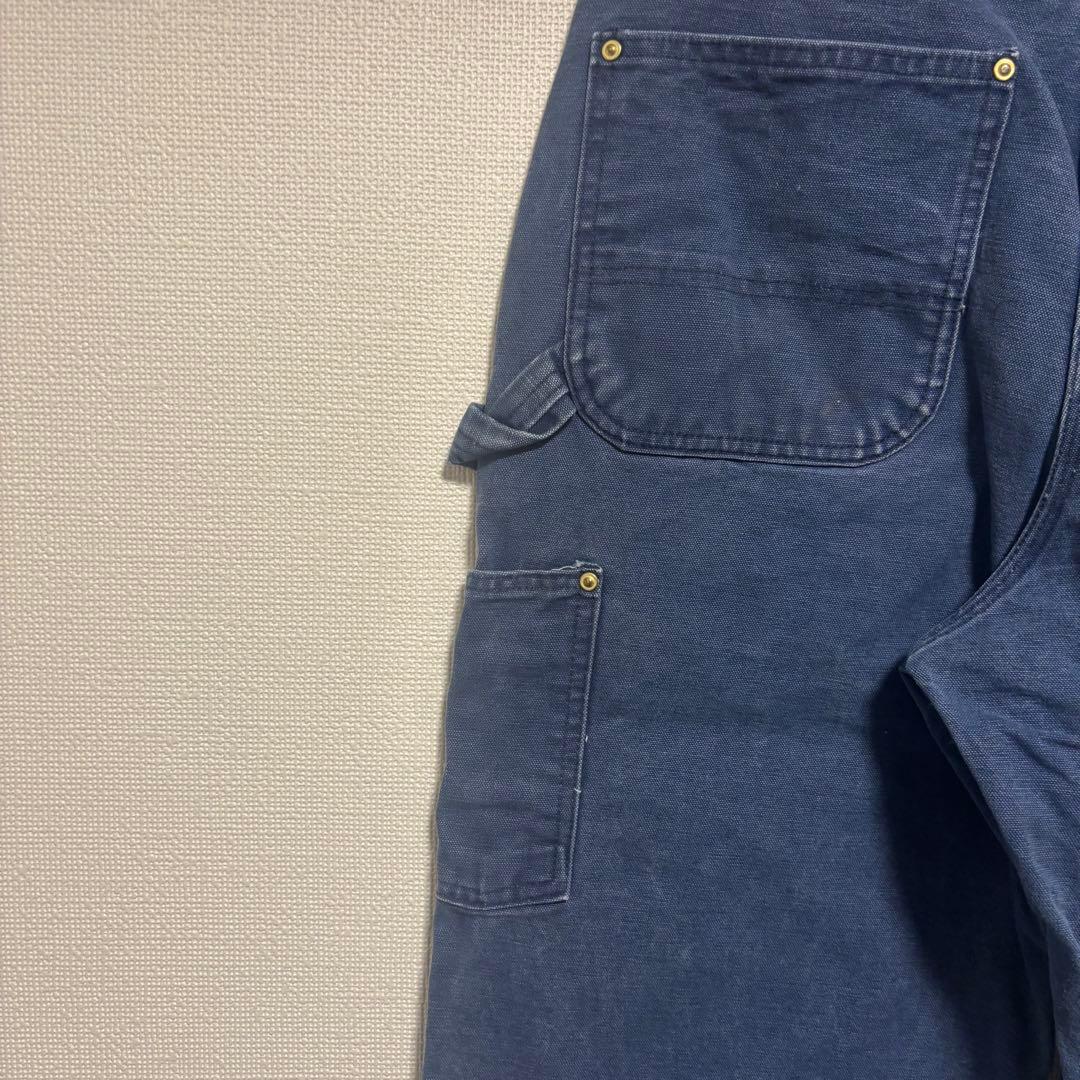 90s carhartt ダブルニーペインターパンツ ネイビー usa製