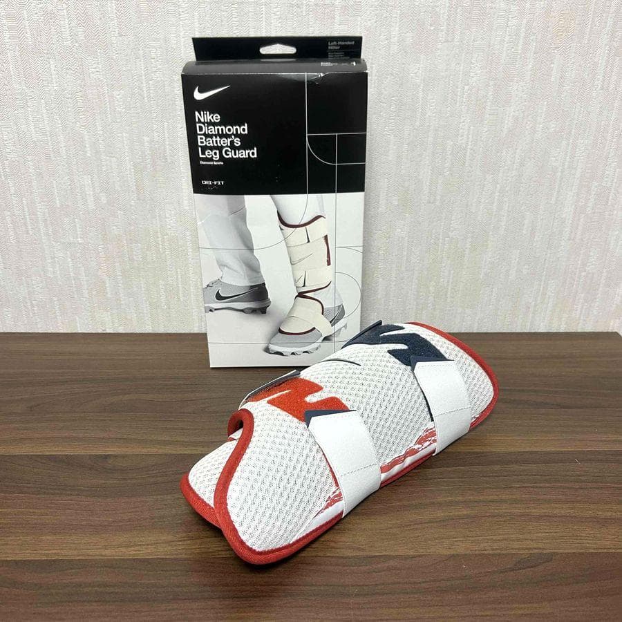 NIKE Limited Edition 左打者用 レッグガード フット 大人用