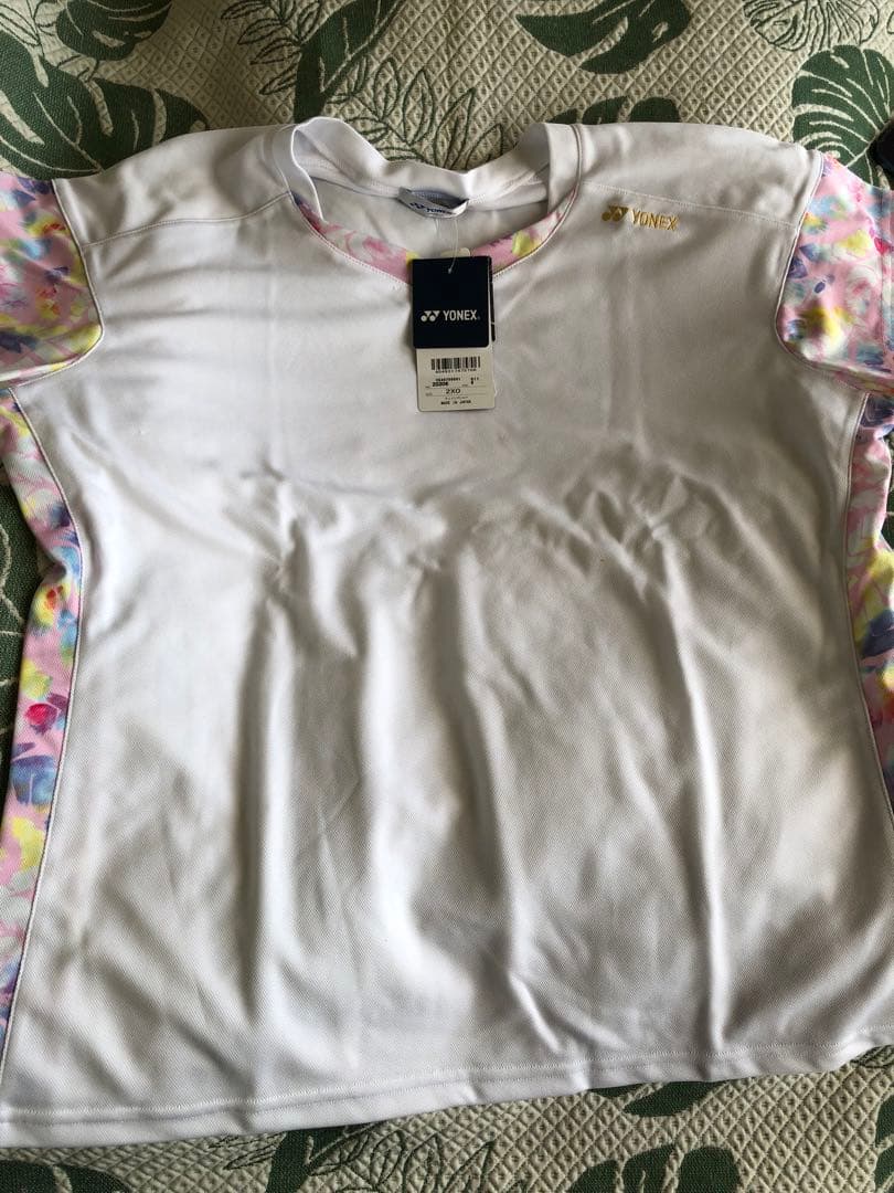 新品　ヨネックス　テニス　バドミントン　シャツ　2XO ゆったり