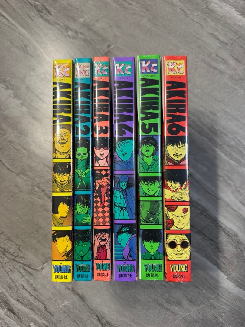 AKIRA 全6巻セット 大友克洋 新品未開封 アキラ