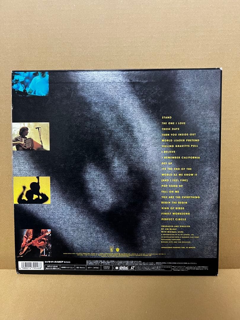 R.E.M. レア！廃盤レーザーディスク4枚SET