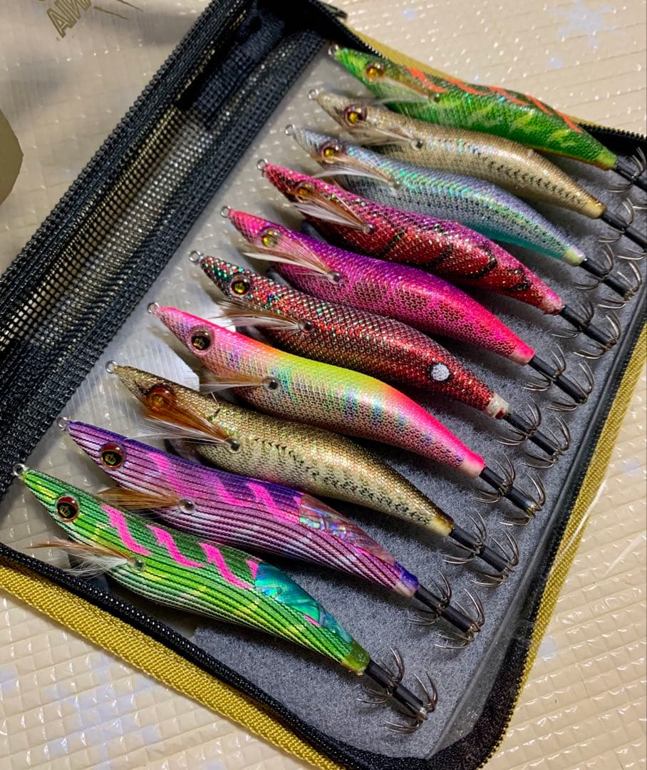 スクイッドマニア ワイルドチェイス3.5 他 10本セット ケース付き