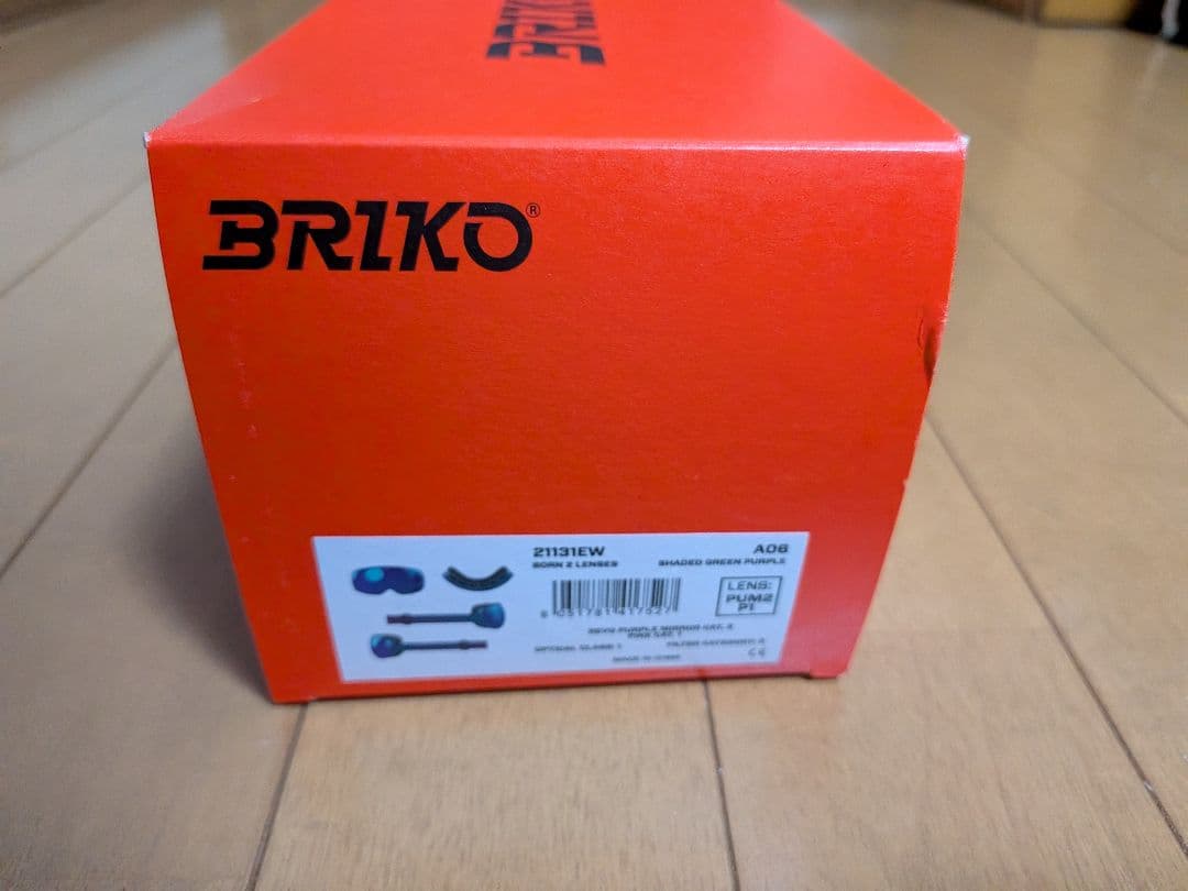 BRIKO マグネット交換式ゴーグルミラー 値下げしました