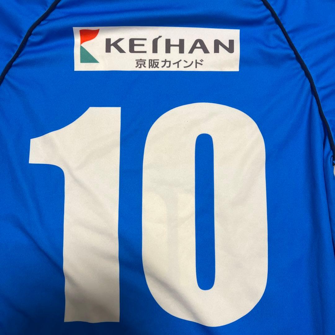 LES CINQ SENS レサンクスセンス　フットサルシャツ 10番 青