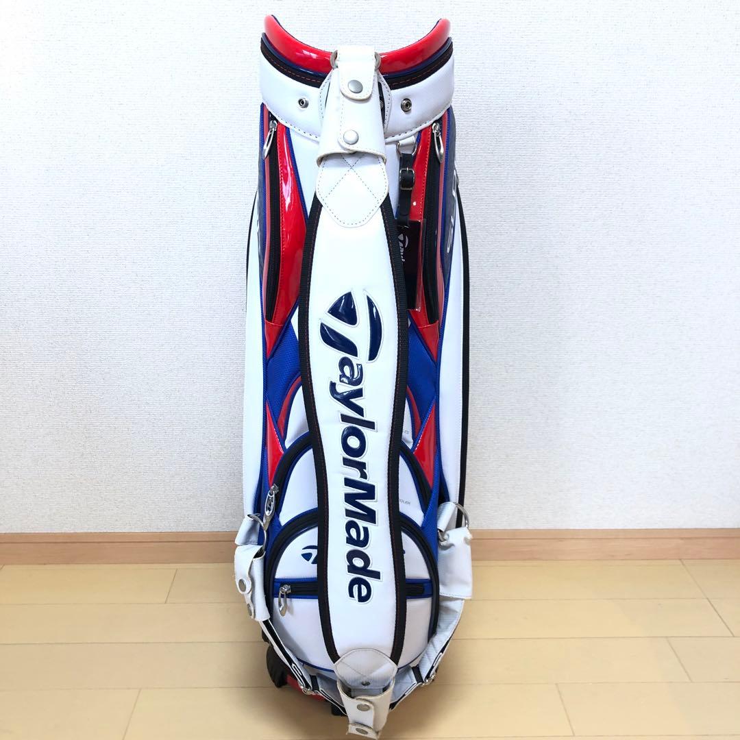 【希少品】TaylorMade　ダブルロゴ　ツアープロ　スタッフバッグ　9.0型
