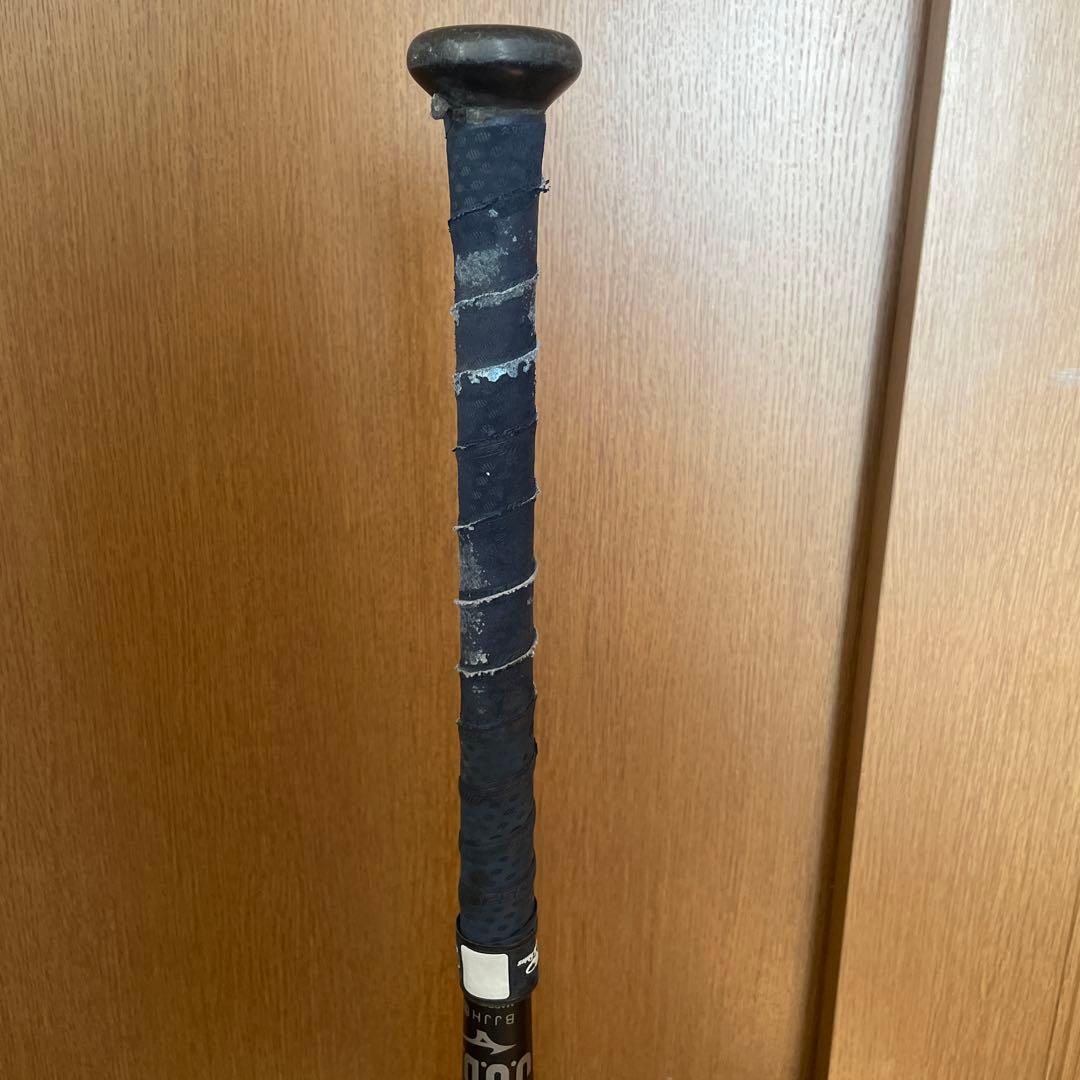 軟式野球バット カーボンファイバー 黒金