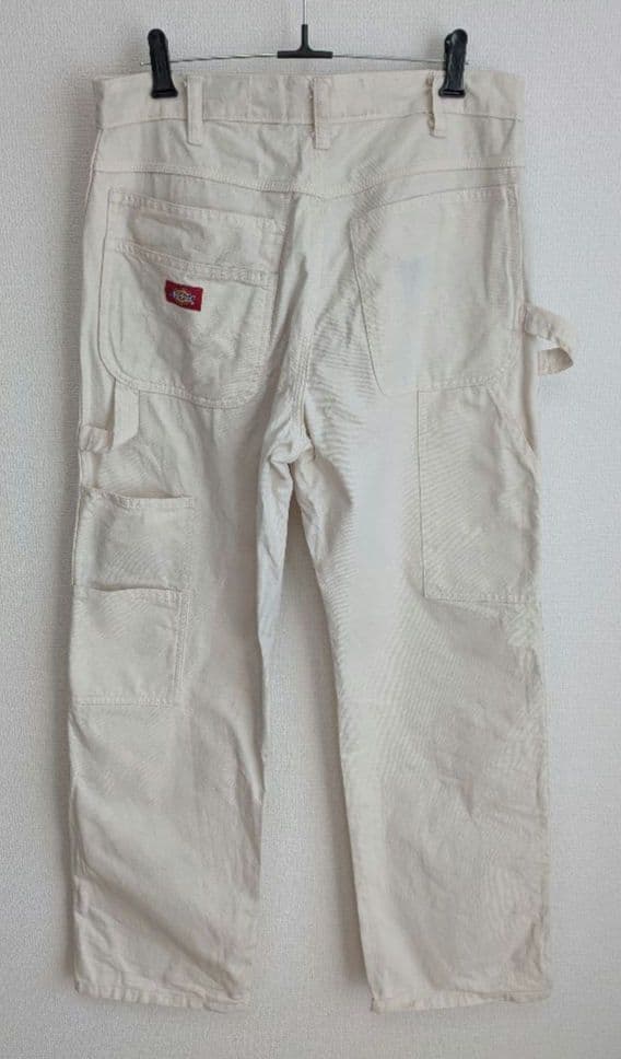 Dickiesペインターパンツ 32×30 ホワイト ナチュラル