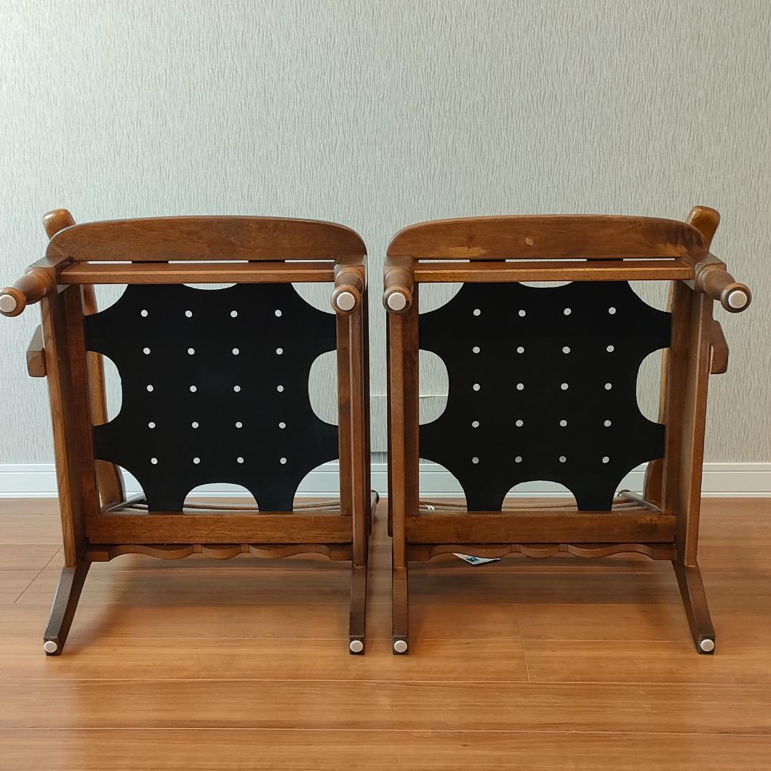 〈美品〉キツツキ　飛騨産業　2人掛けソファ　シングルチェア　穂高