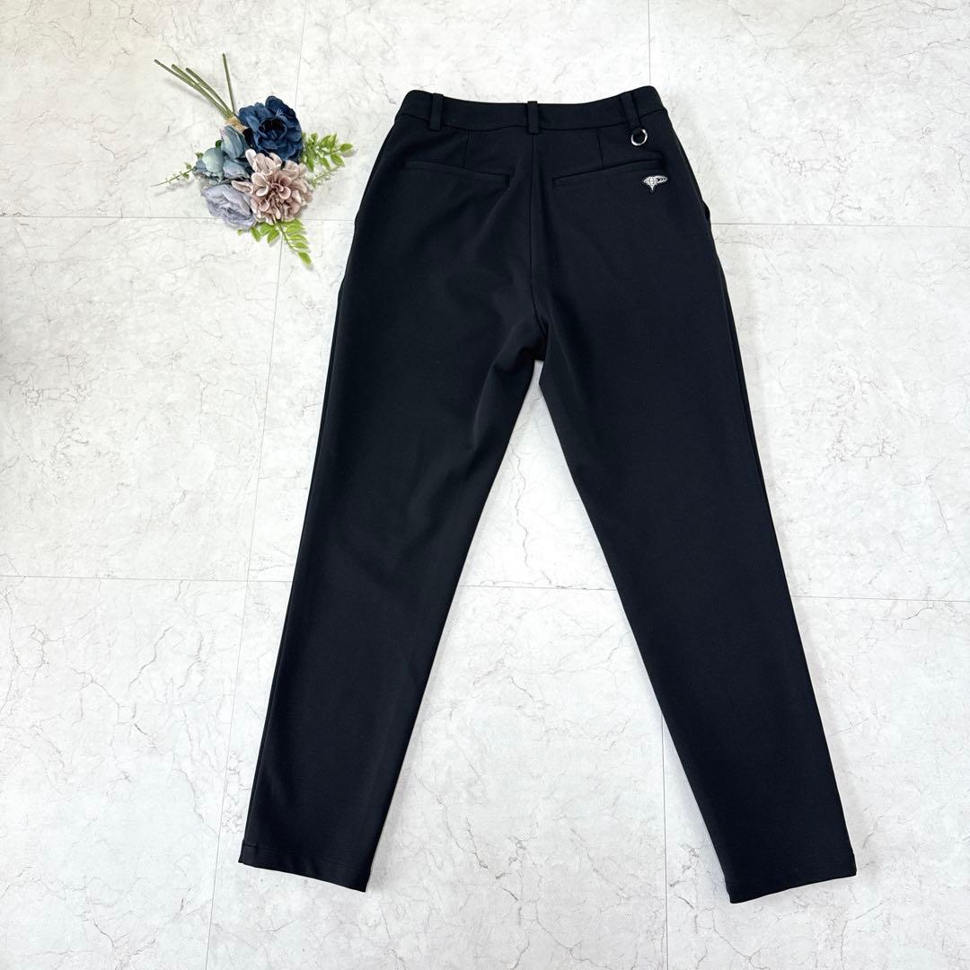 美品⭐︎BEAMS GOLF タックパンツ　ブラック　Mサイズ　ジャージー素材
