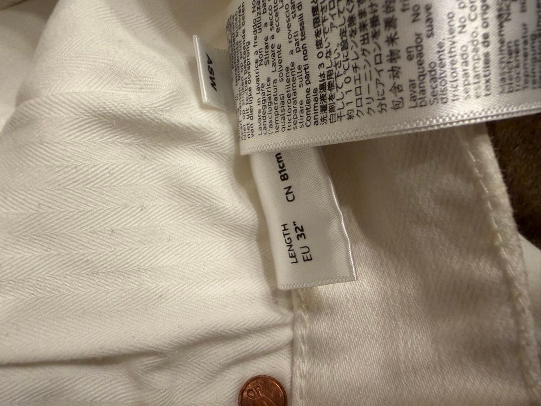 Brioni ホワイトデニム 34インチ