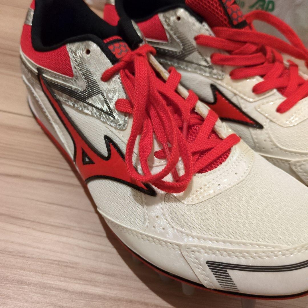 【新品】Mizuno スパイクシューズ25.5ブレイブウィング3