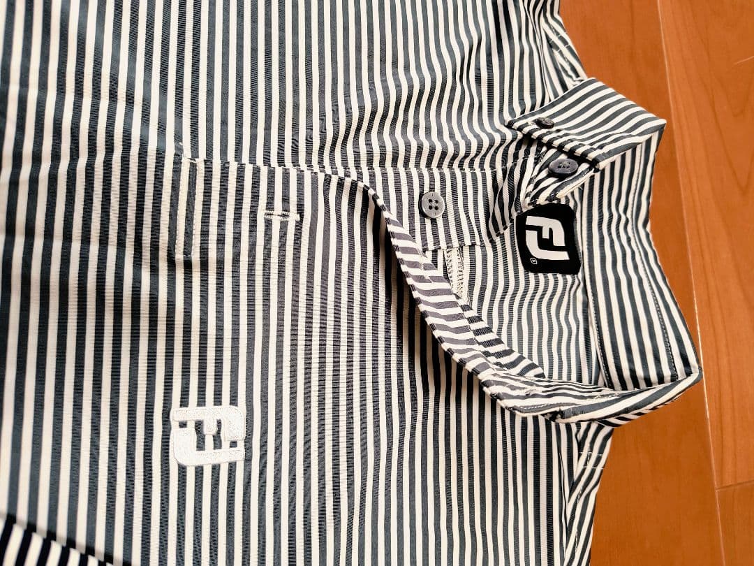 フットジョイ　FootJoy ボーダー ゴルフシャツ 豪華2枚セット　Sサイズ