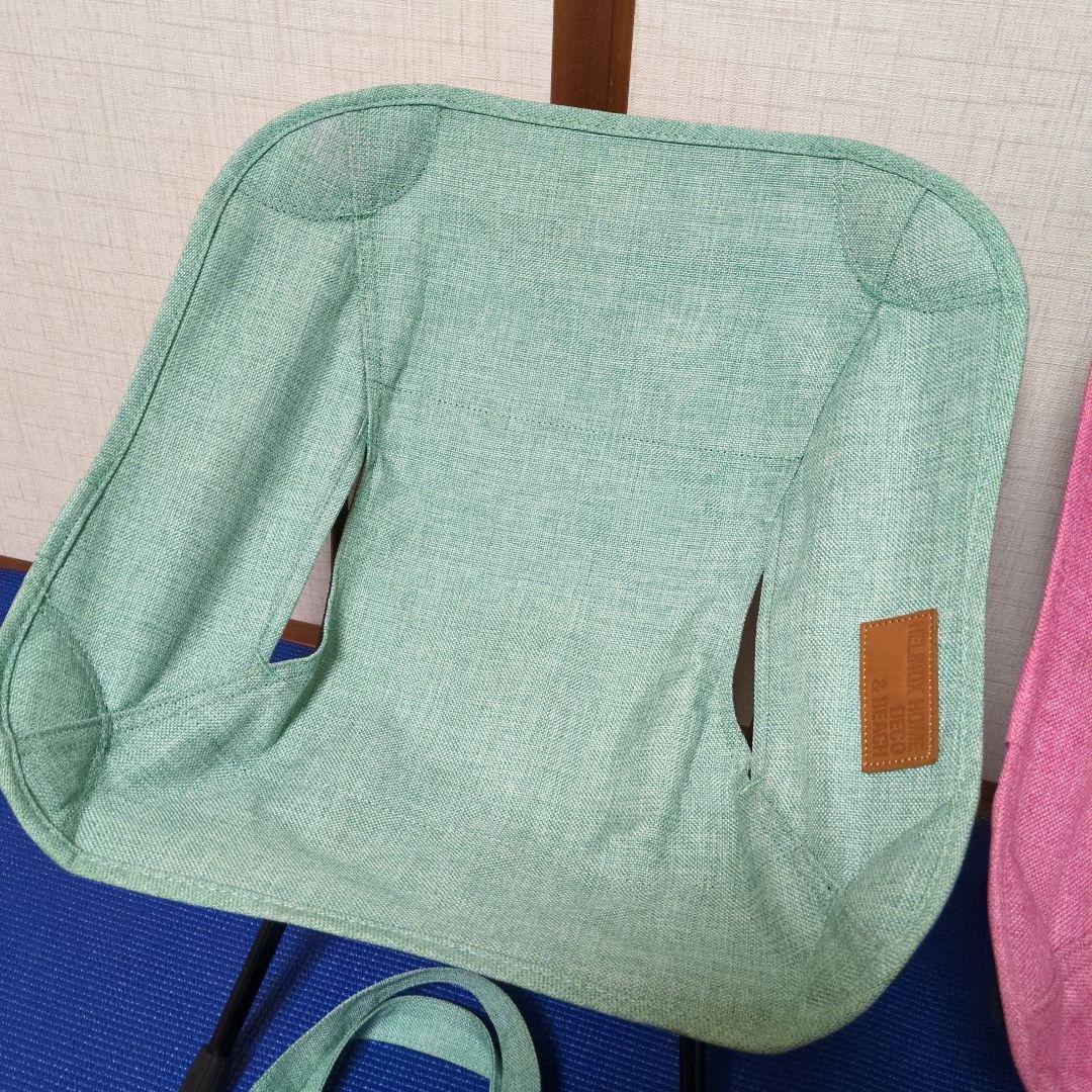 HELINOX　　DECO＆BEACH チェアホームミニ　2脚セット