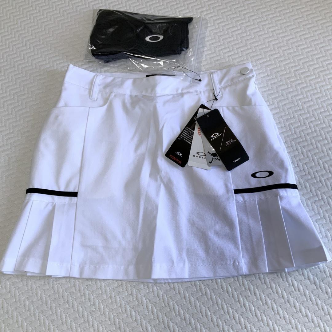 新品オークリーゴルフ OAKLEY【XL】セットアップ モックネック＆スカート