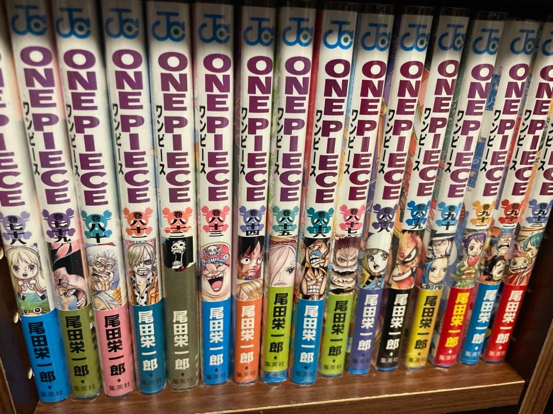 ONE PIECE 2〜108巻　全冊初版　帯付き 尾田栄一郎　チラシ無し