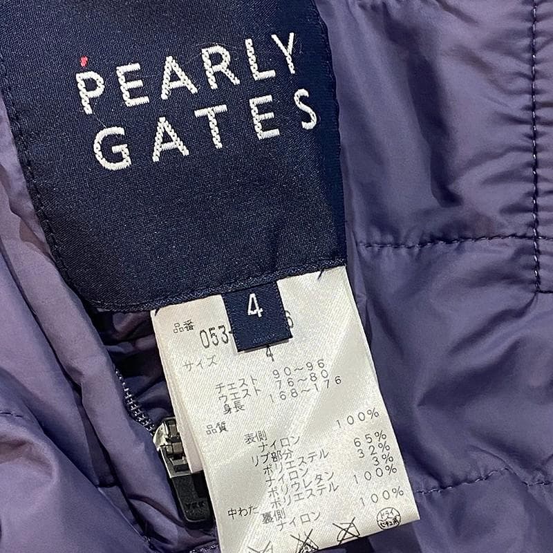 PEARLY GATES パーリーゲイツ リバーシブル 中綿 ジャケット 4
