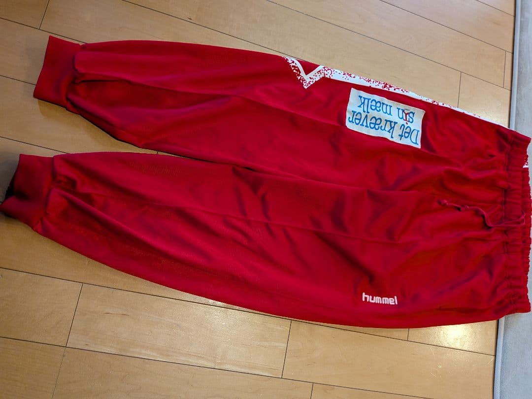 ヴィンテージhummel95/96デンマーク代表ジャージセットアップ