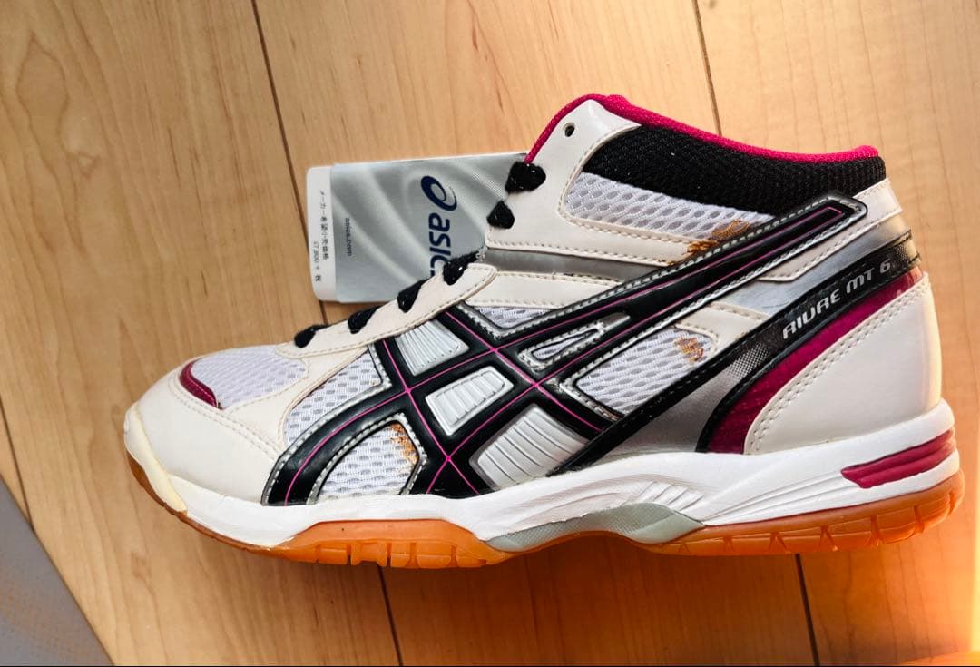 未使用保管品】asics バレーボールシューズ 23.5cm