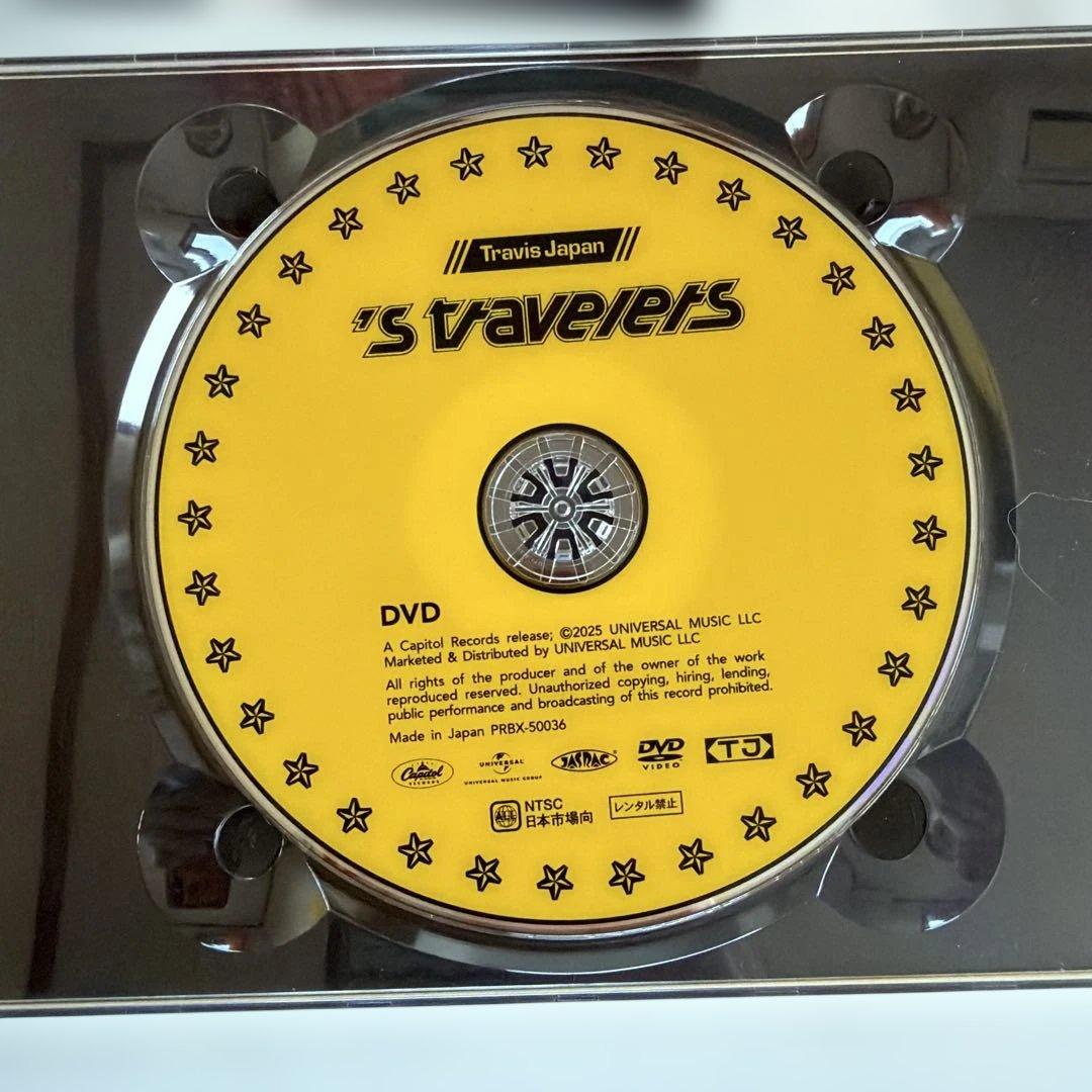 Travis Japan「's travelers」FC限定盤 DVD