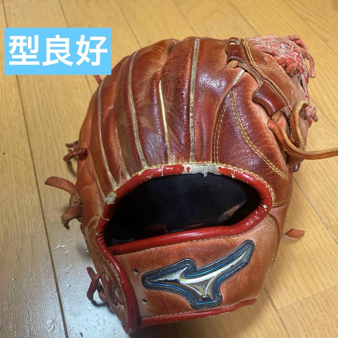 ビクトリーステージ　軟式グローブ オレンジ色