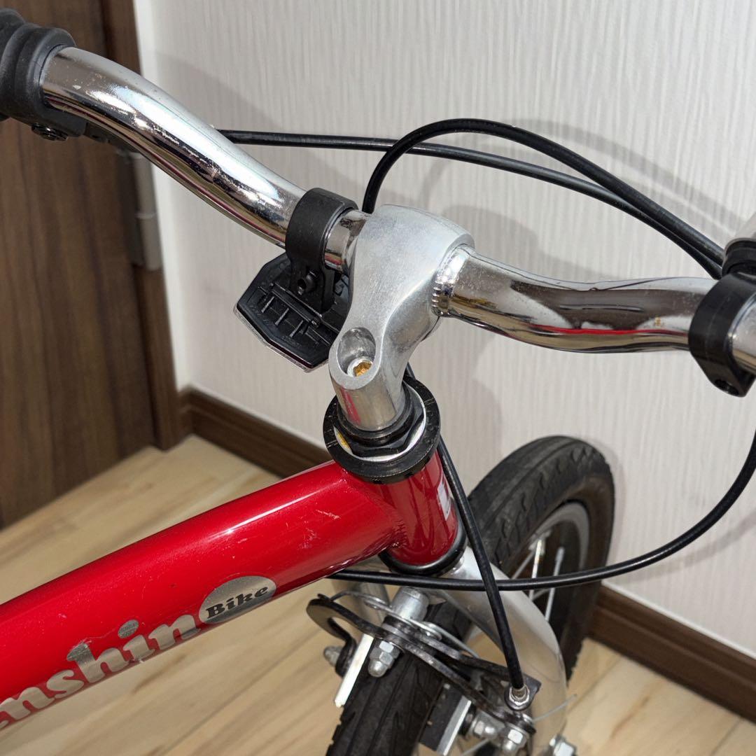 【美品】　Henshin Bike へんしんバイク　14インチ　赤