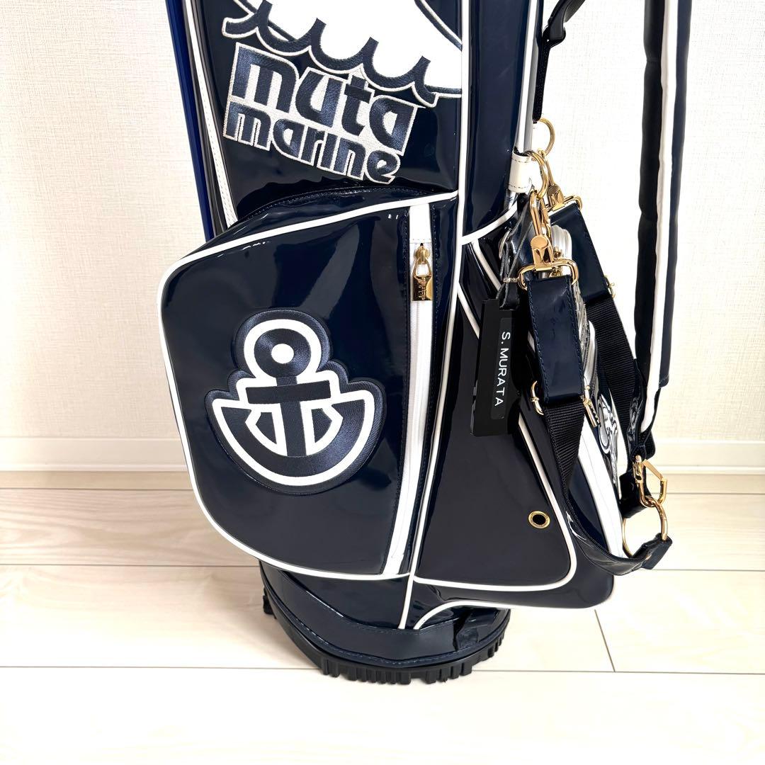 【極美品】muta marine ムータマリン スタンドキャディバッグ ゴルフ