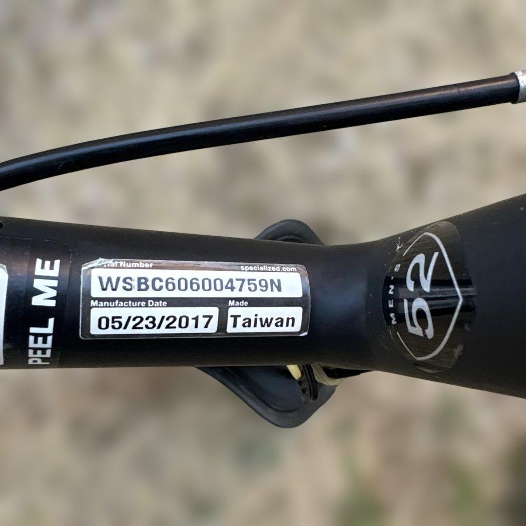 Specialized アレーエリートロードバイク 52 ブラック 引き取り限定