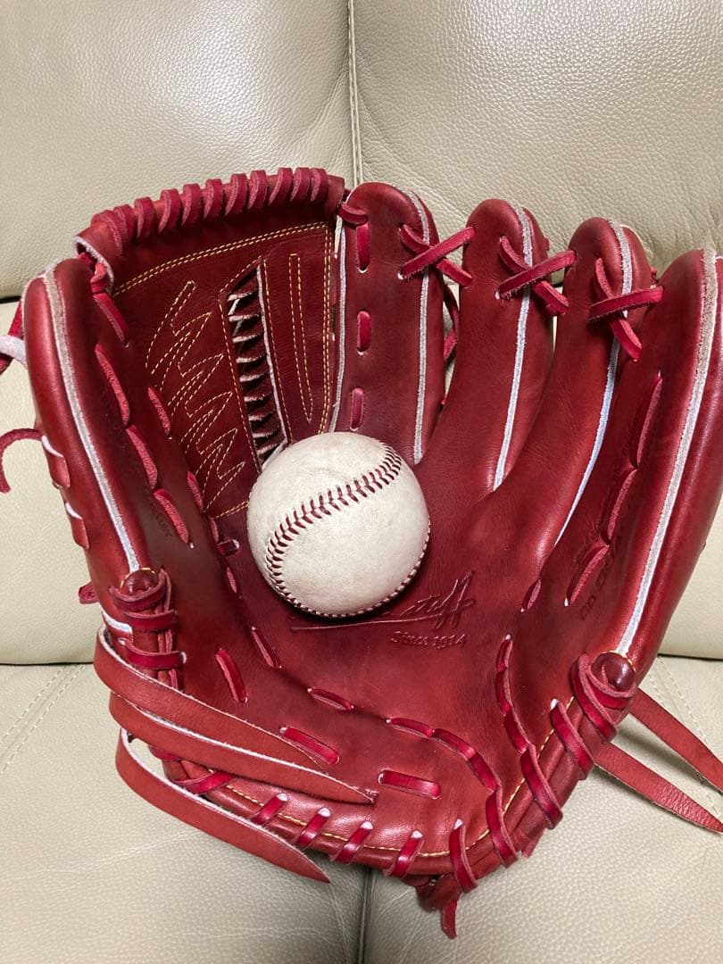 Wilson Staff 硬式グローブ レッド　30cm【超美品】
