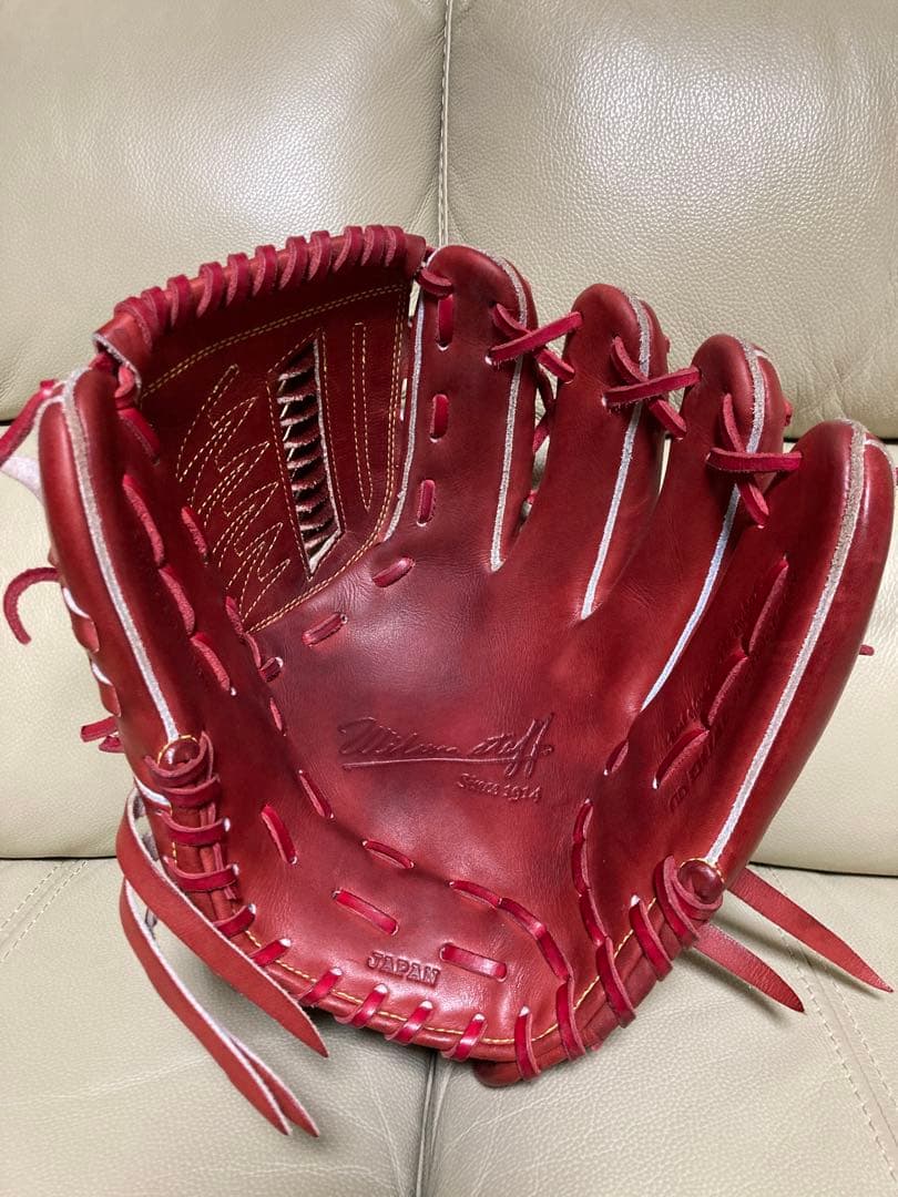 Wilson Staff 硬式グローブ レッド　30cm【超美品】
