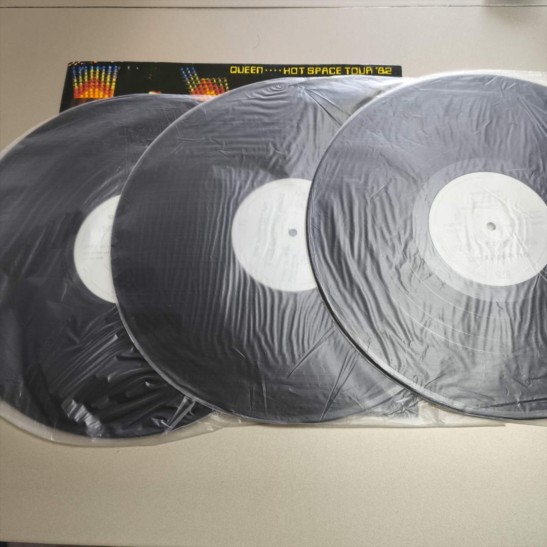 LP Queen Hot Space Tour 82 3枚組 クイーン レコード