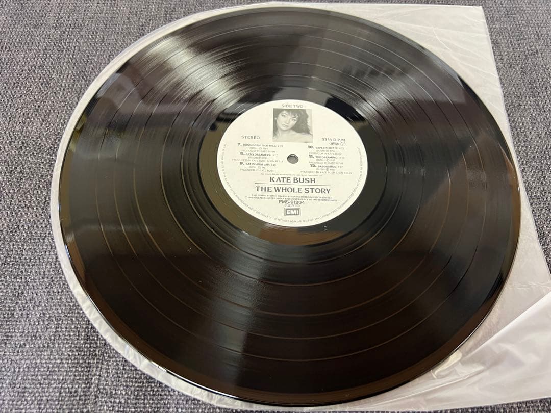 Kate Bush ザ・ホール・ストーリー LP 洋楽レコー　ド　日本盤 帯付