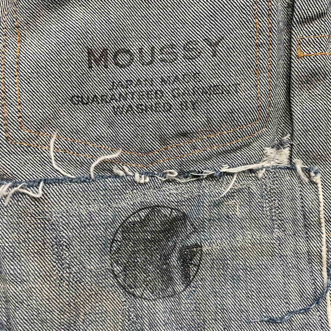 MOUSSY 2ndタイプ ヴィンテージ加工 デニムジャケット 1 マウジー