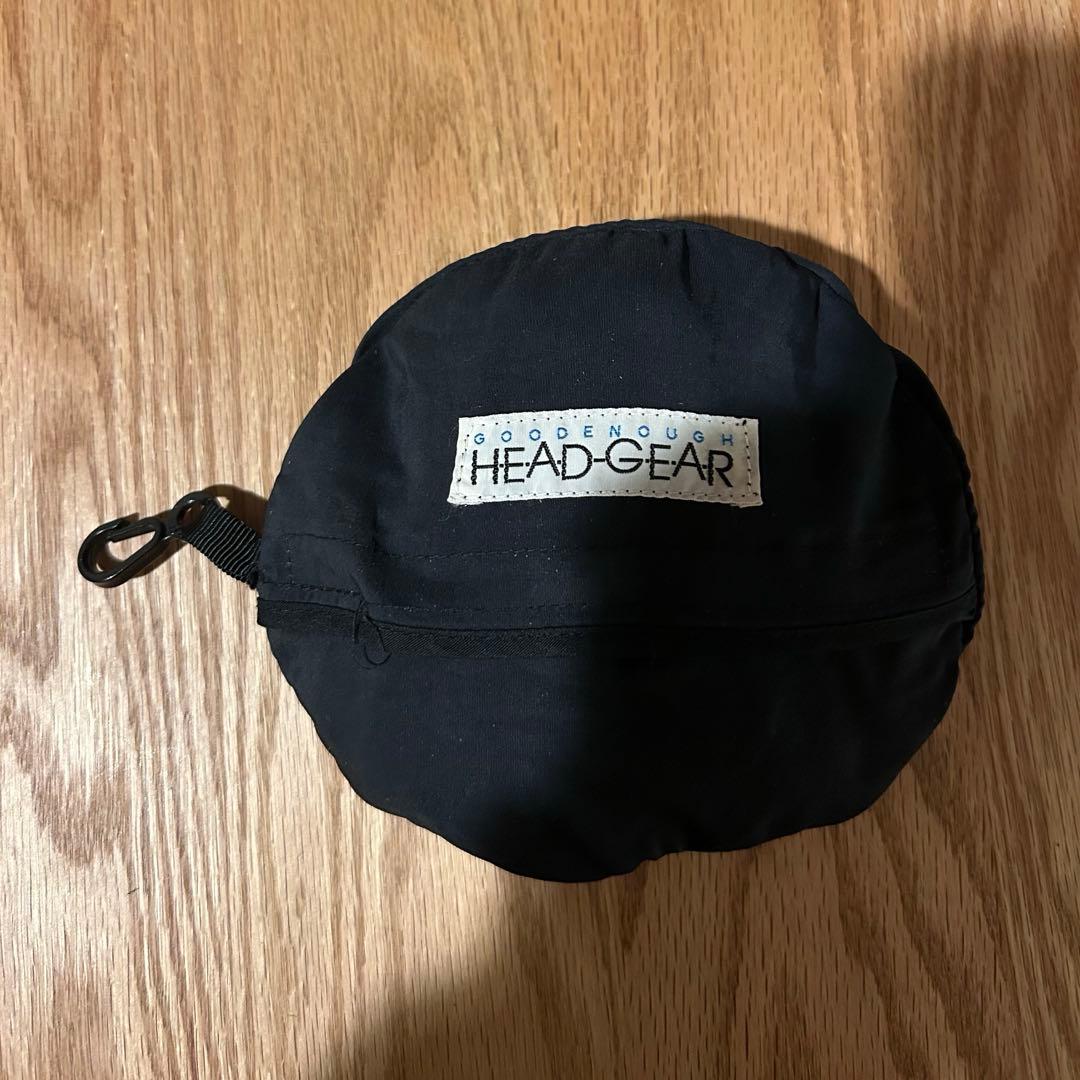 GOODENOUGH×HEADPORTER ベンチレーションハット　BLK