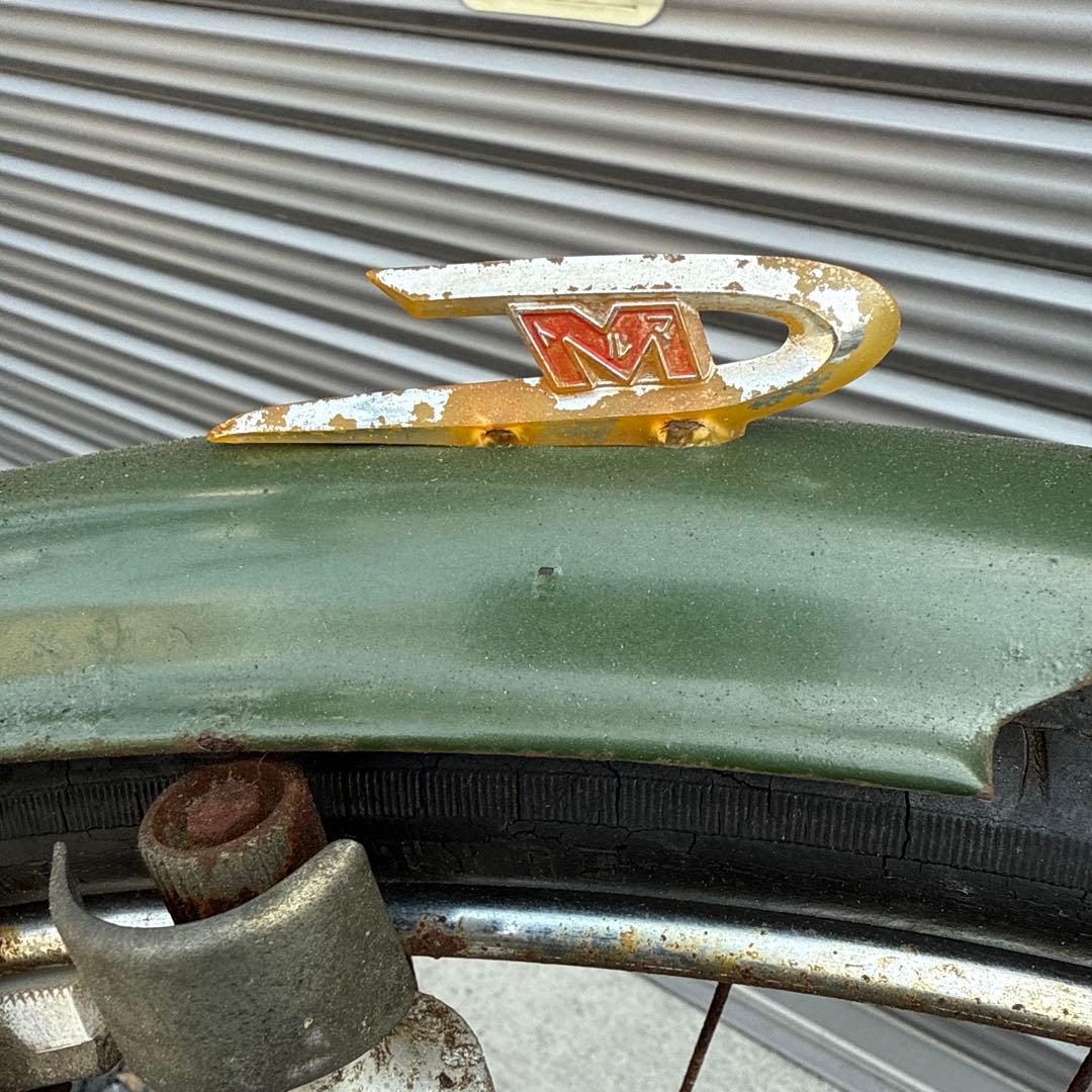 レトロ自転車　実用車自転車　　昭和レトロ　ビィンテージ