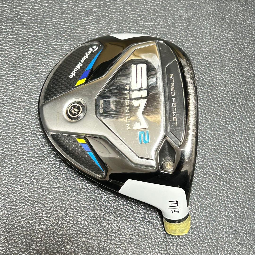テーラーメイド SIM2 チタン 3W 15度 ヘッドのみ 実測209g
