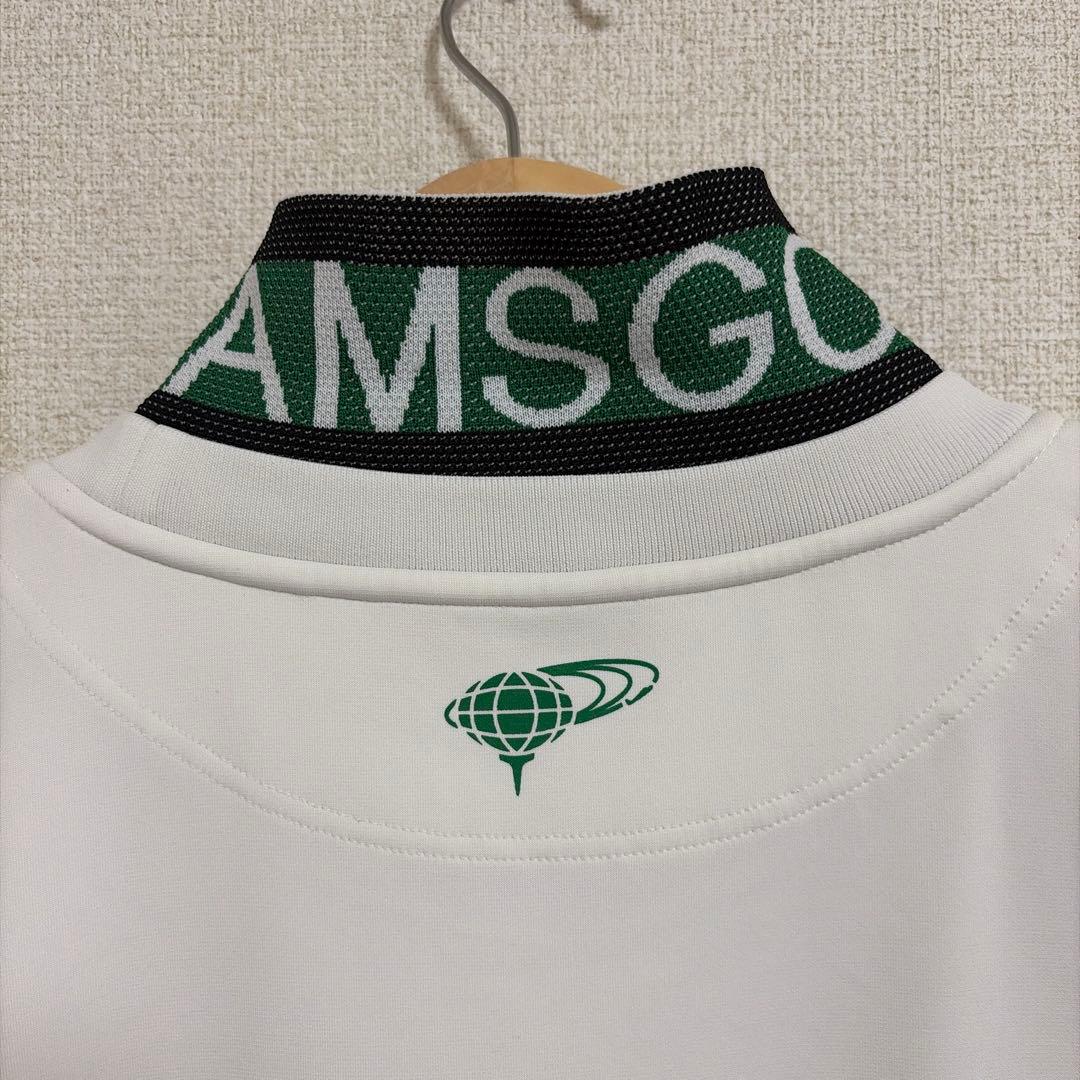 BEAMS GOLF 襟裏ロゴ　トレーナー