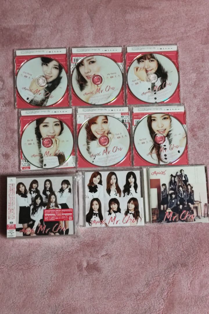 Apink Mr.Chu ピクチャーレーベル　初回限定盤A　トートバッグ付き