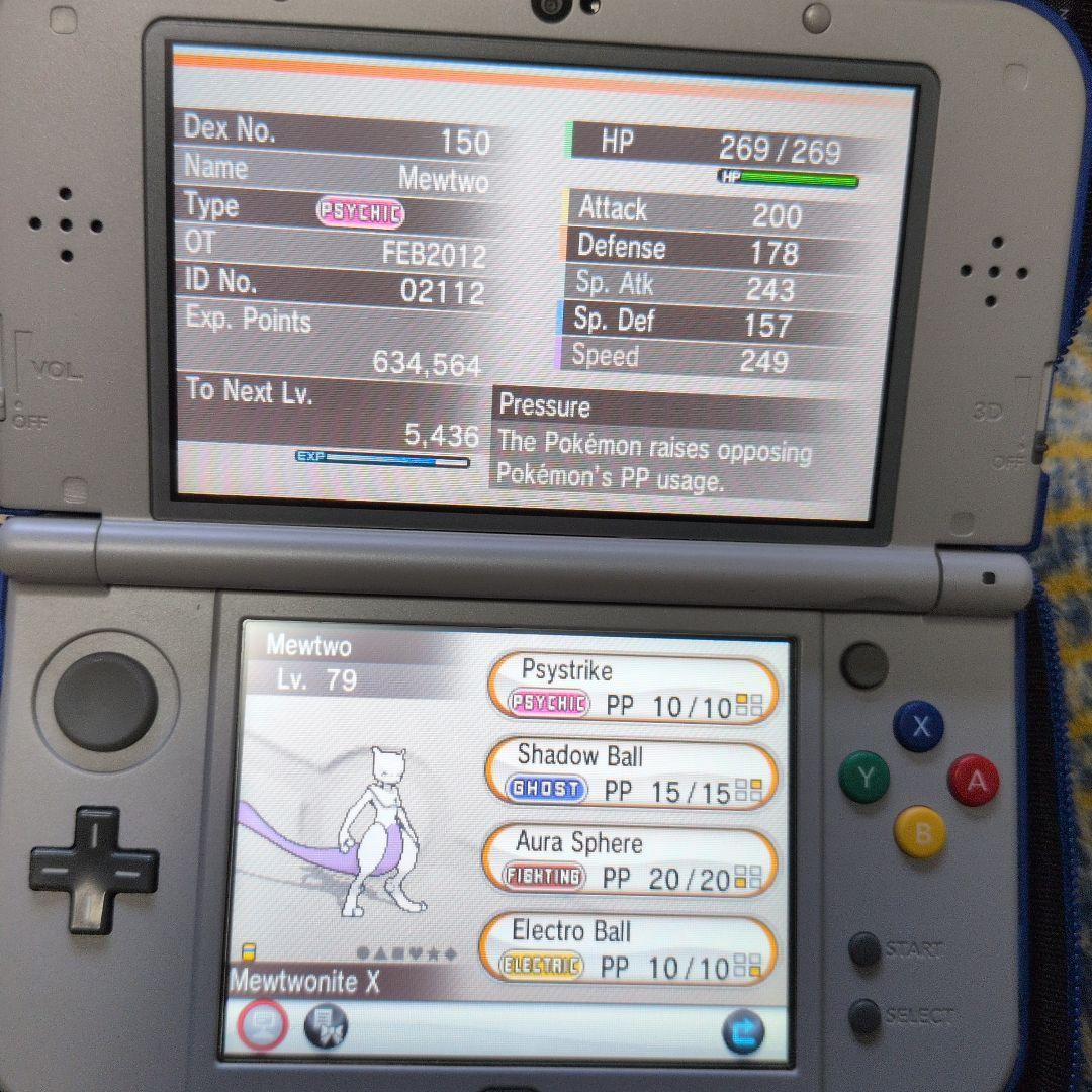 ポケモン X 北米版 正規品【動作確認済み】 USA