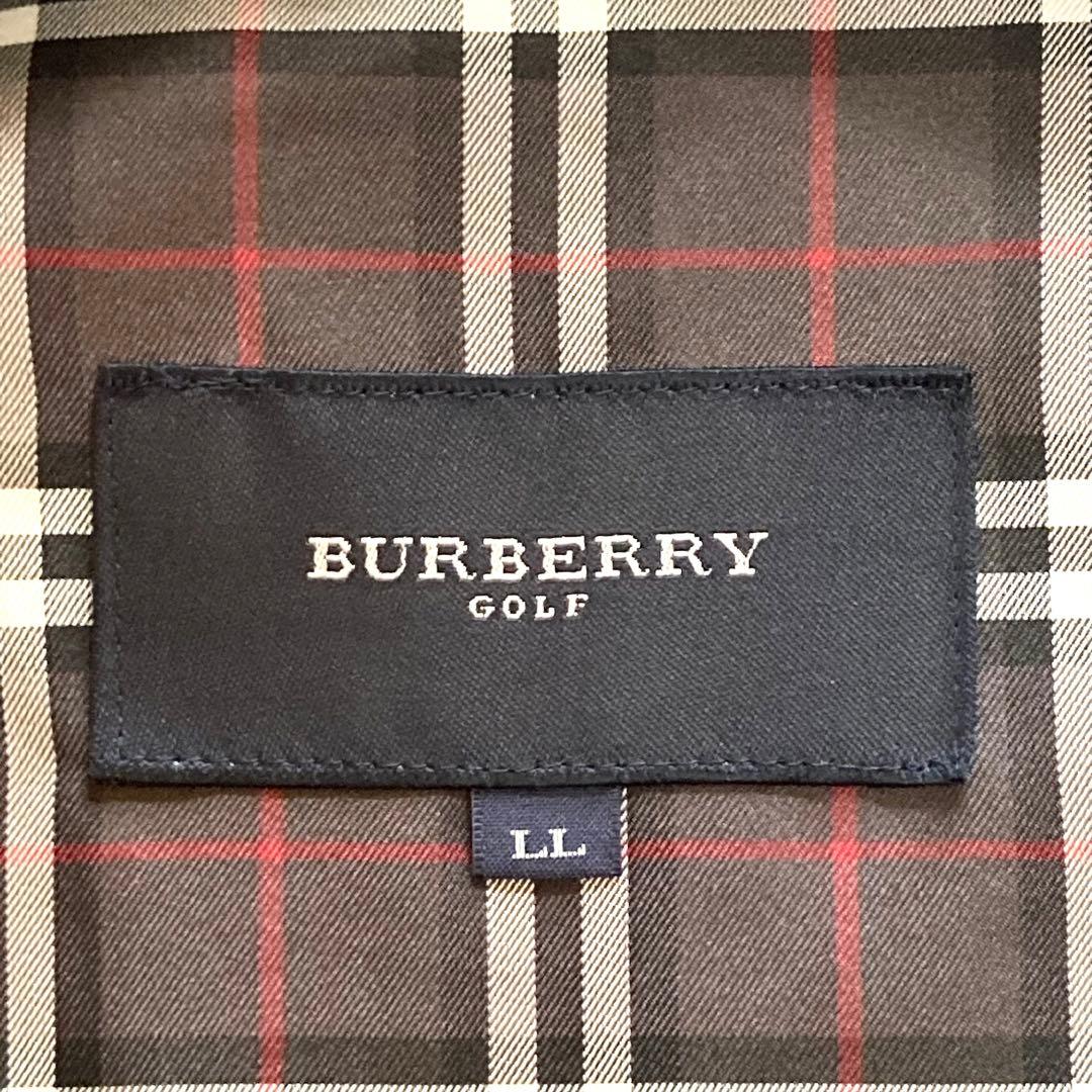 BURBERRY GOLF バーバリーゴルフ 中綿ベスト ノバチェック LL 黒