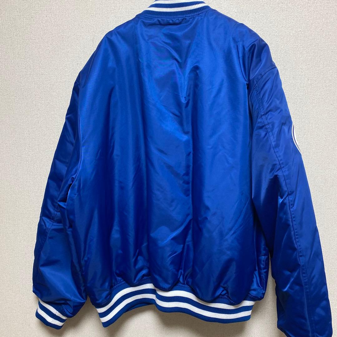 NEW ERA Dodgers ボンバージャケット 青
