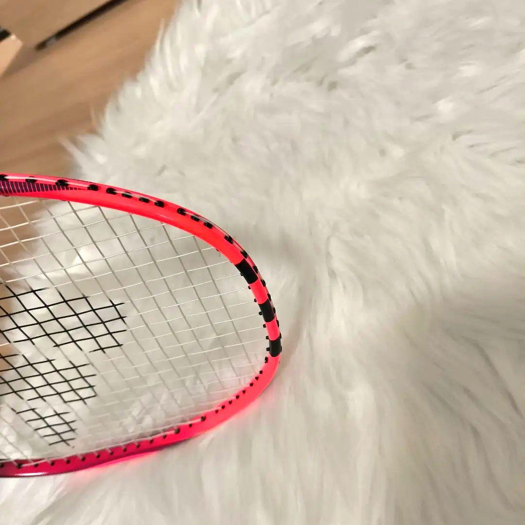美品　adidas アディダス バドミントンラケット スピーラーW09.1