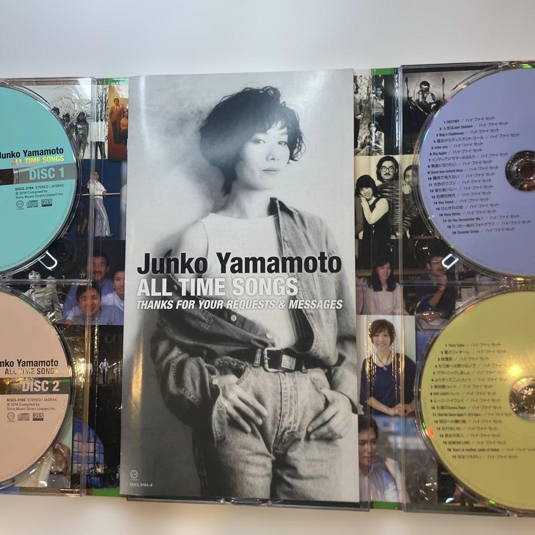 Junko Yamamoto ALL TIME SONGS 5枚組CD