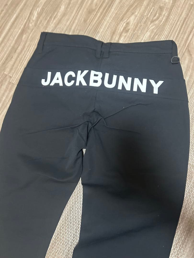 【新品】JACKBUNNY ブラックパンツ サイズ4(Mサイズ)