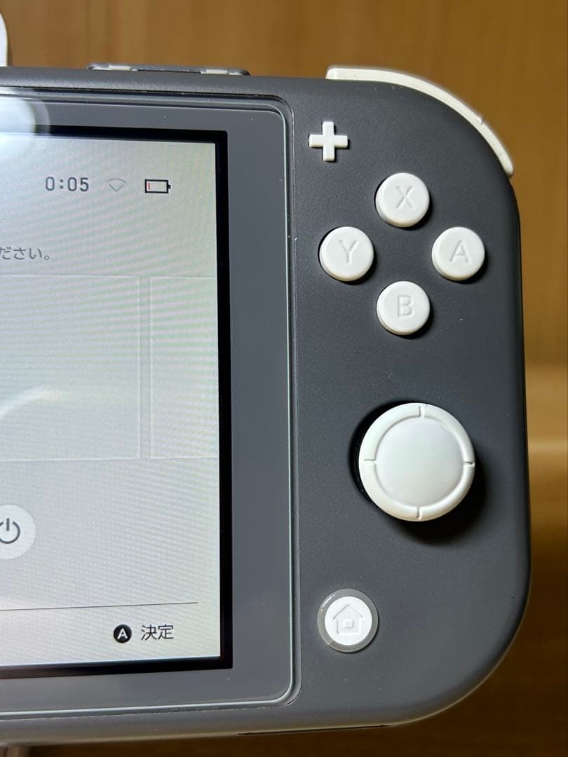 Nintendo Switch Lite グレー　ケーブル付き　ジャンク品