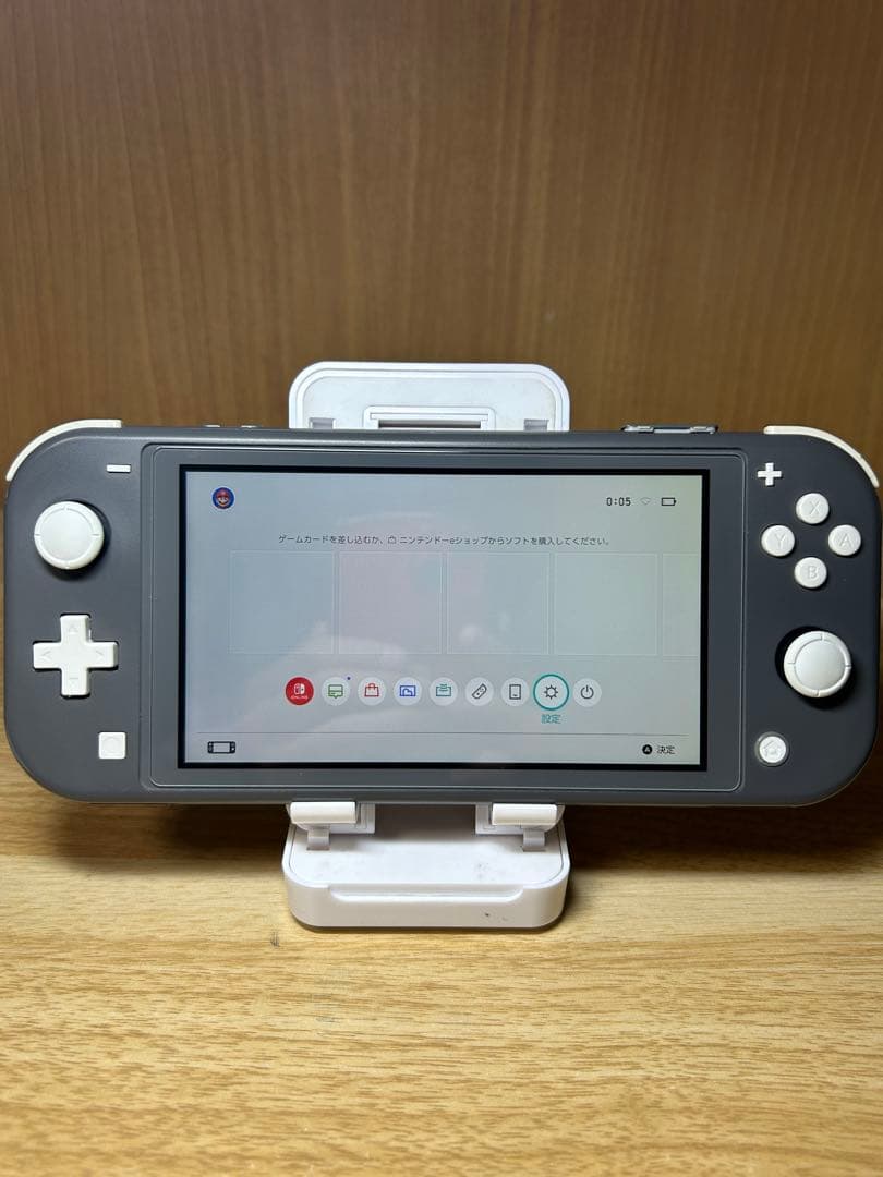 Nintendo Switch Lite グレー　ケーブル付き　ジャンク品